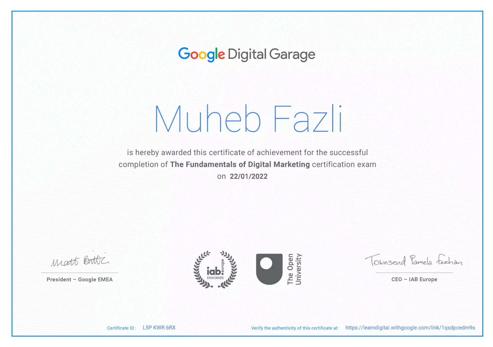 Muheb Fazli